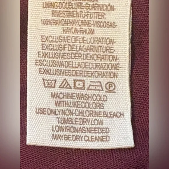 NEW! NWT Free People Mohave Embroidered Burgundy Mini Dress Size M Low V Back - Picture 7 of 9